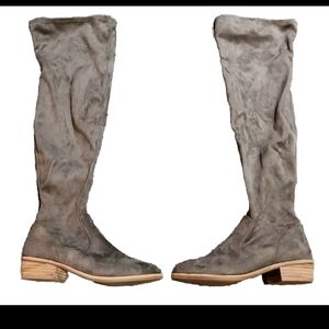 Gianni Bini Gray Over the Knee‎ Boots